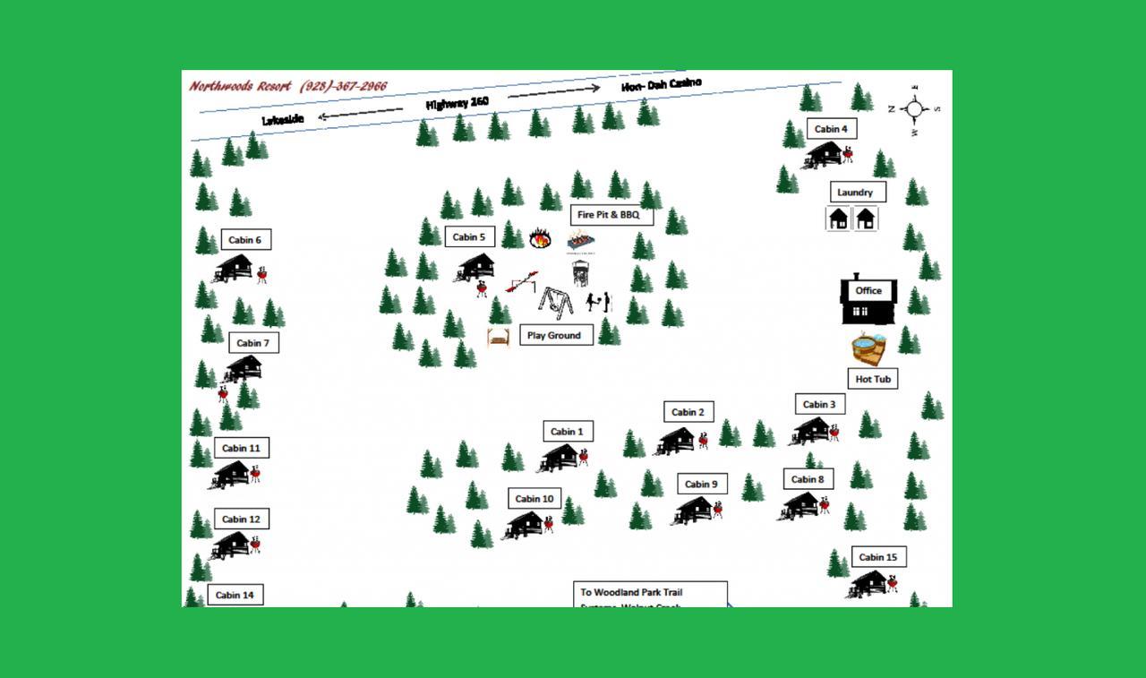 Northwoods Resort Cabins Pinetop-Lakeside Exterior foto